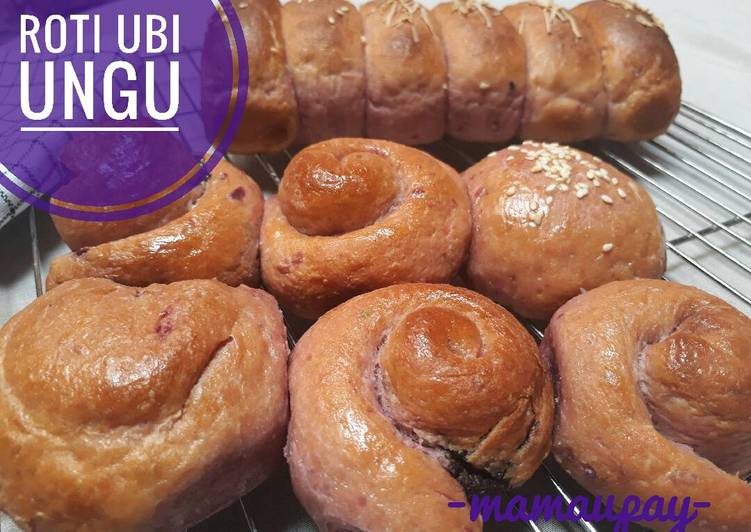 resep Roti Ubi Ungu (Killer Soft Bread)