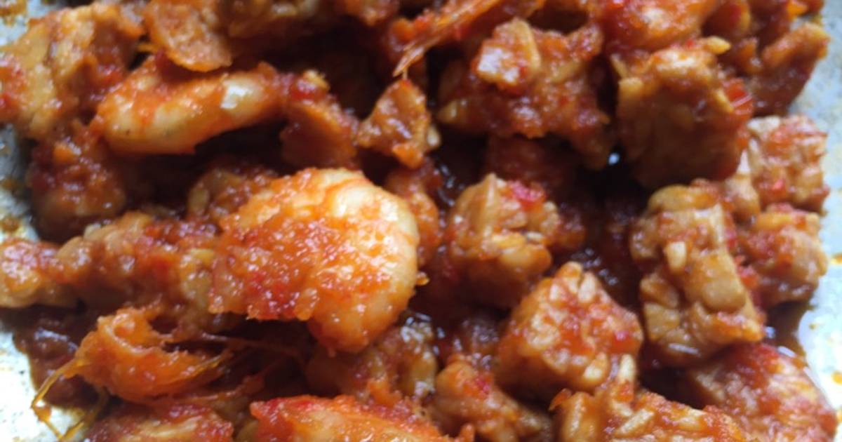 81 resep udang tempe balado  enak dan sederhana Cookpad