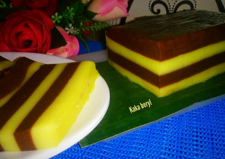 resep masakan Kue lapis ubi jalar????