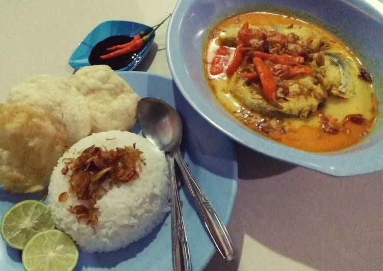 gambar untuk resep makanan Gulai Ikan Tengiri