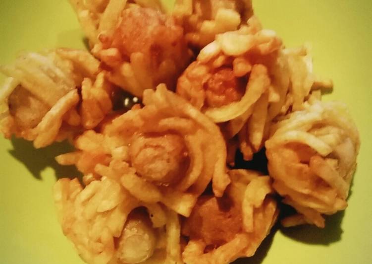 gambar untuk resep makanan Kentang  Sosis Goreng ala Korea