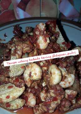 Udang jengkol dan tempe balado kering #BikinRamadanBerkesan