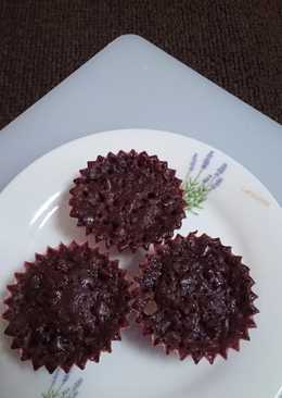Cup Cake Choco Banana Microwave