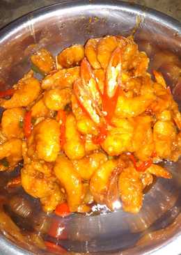 Udang Tepung Saus Tiram