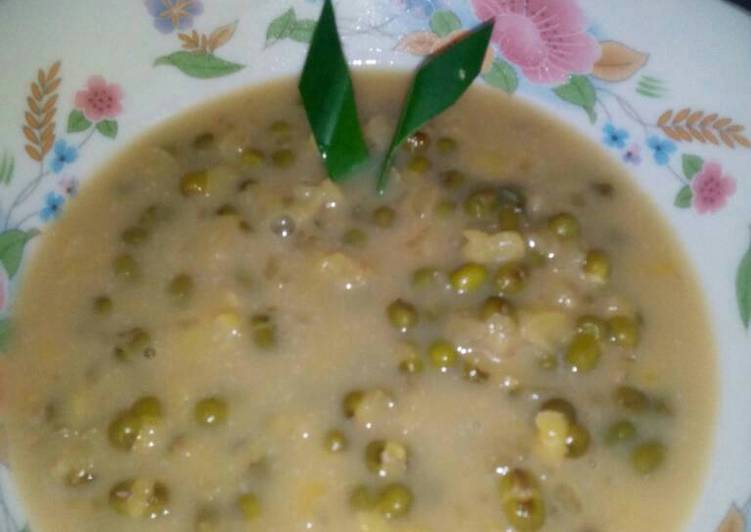  Resep  Bubur  kacang hijau ketan  putih  oleh Siti Nuryani 