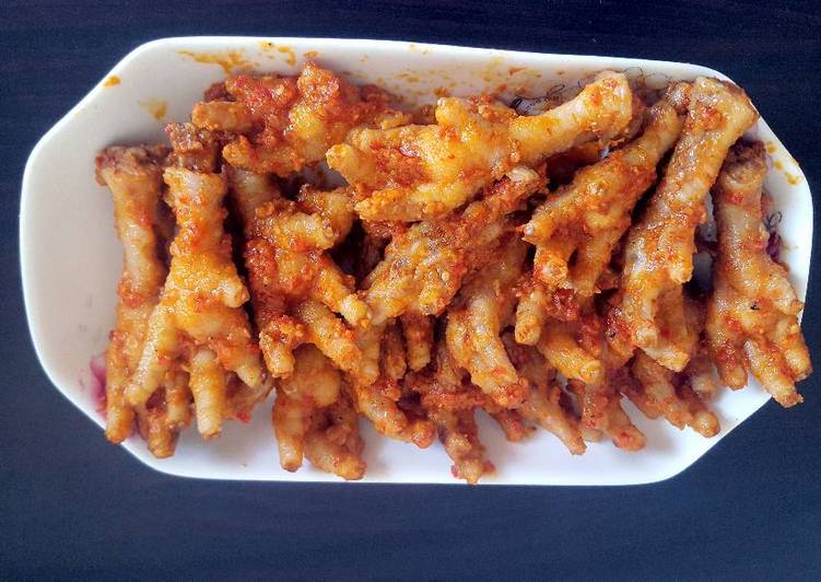 Resep Ceker ayam judes Oleh Yulie_wjy