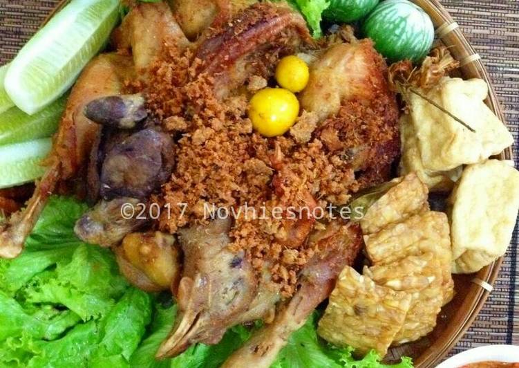 Resep Ayam Goreng Kalasan ala Mbok Berek Klaten oleh Novhiesnotes - Cookpad