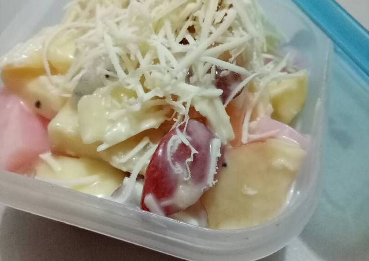 gambar untuk resep makanan Fruit Salad with Yogurt (Salad Buah dengan Yogurt)