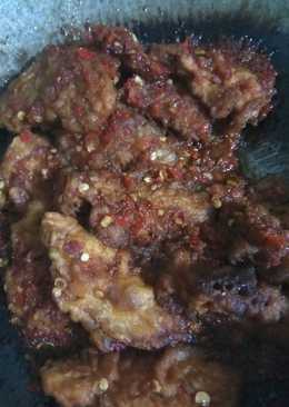 Tempe Tepung Sambal Merah