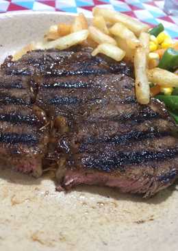 Rib Eye Medium Well Steak