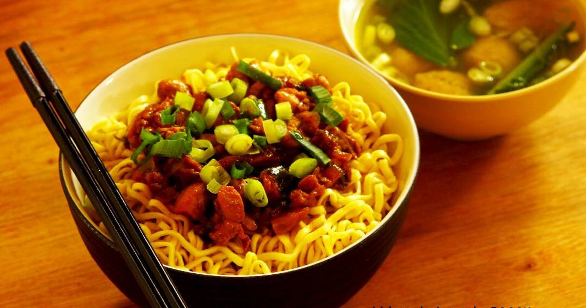 28 resep mie yamin enak dan sederhana - Cookpad