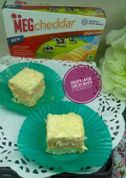 Fruity Layer Cake #ketopad #kisahkasihcookpad