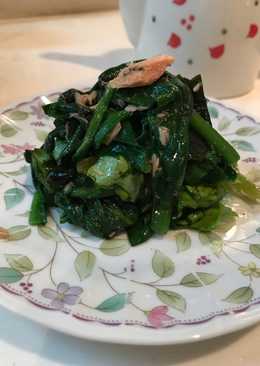 Salad Horenso & Wakame dressing wijen