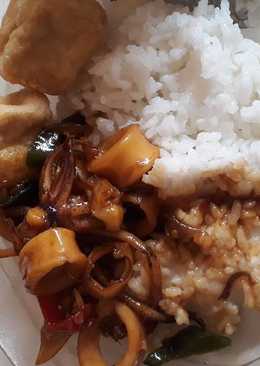 Cumi kecap simple