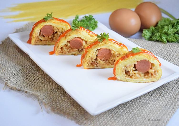 Resep Spaghetti Bolognese Egg Rolls Oleh Thobakhy (Juanita Ussianti)