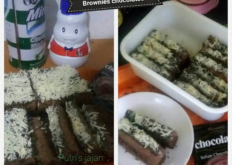 Resep Brownies kukus chocolatos Oleh putrie