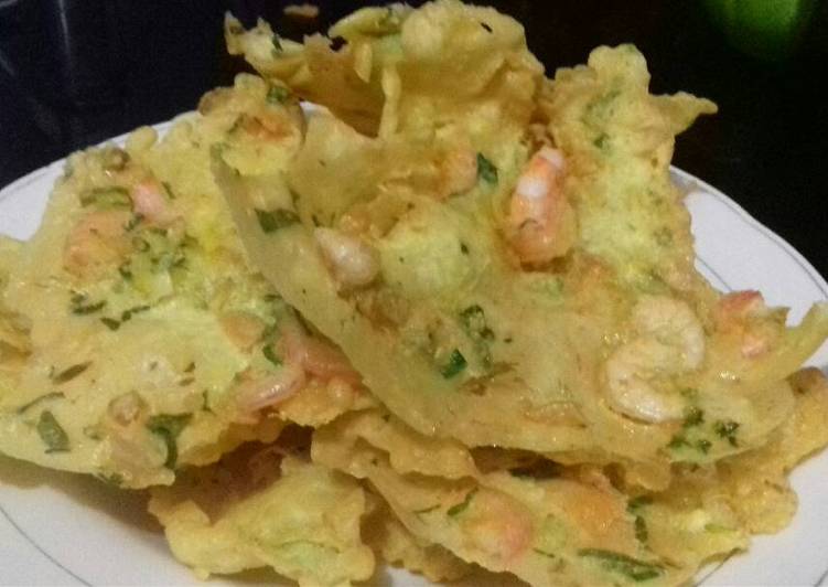 resep Bakwan Udang lembut dan renyah??