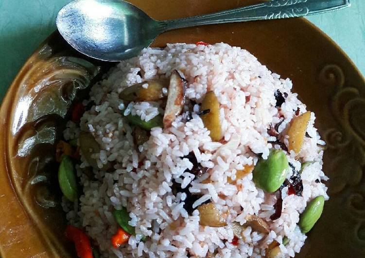 resep makanan Nasi goreng jengkol & pete