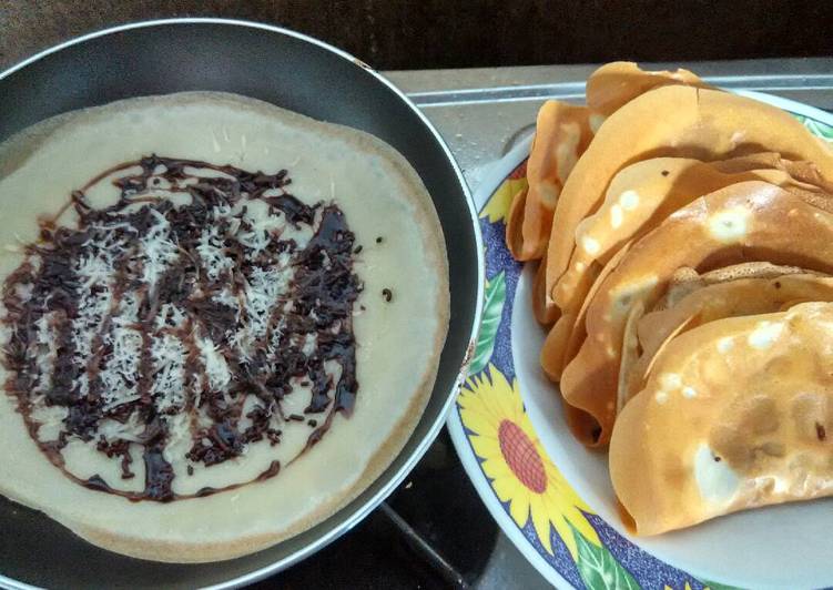 Resep Crepes kress kress Kiriman dari fatih verwiata