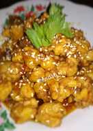 Ayam goreng saus madu ala korea