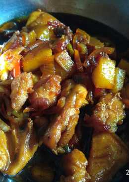 Ayam kecap pedas