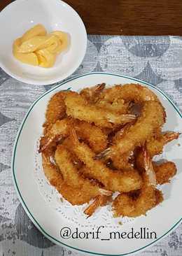 Ebi tempura mayonaise aka udang goreng tepung