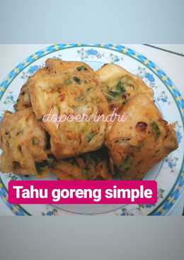 Tahu Goreng simple