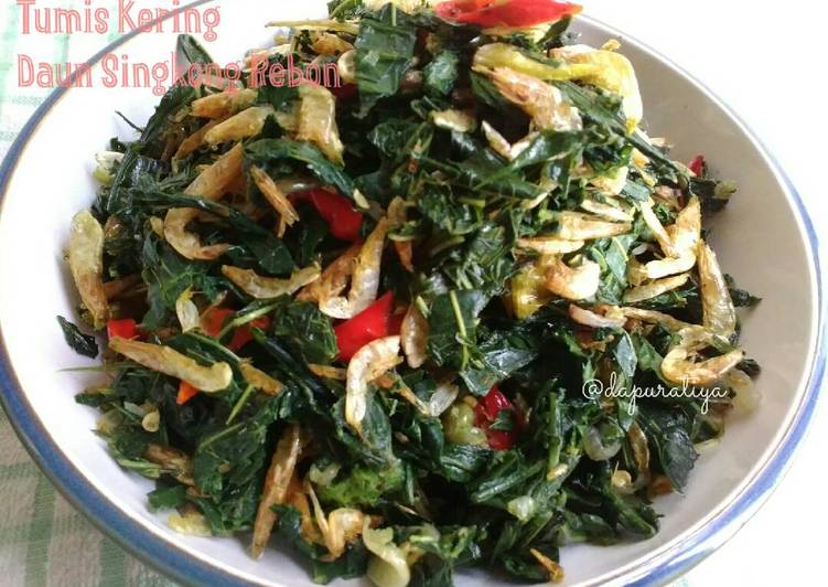 Resep Tumis Daun Singkong Rebon Resep 