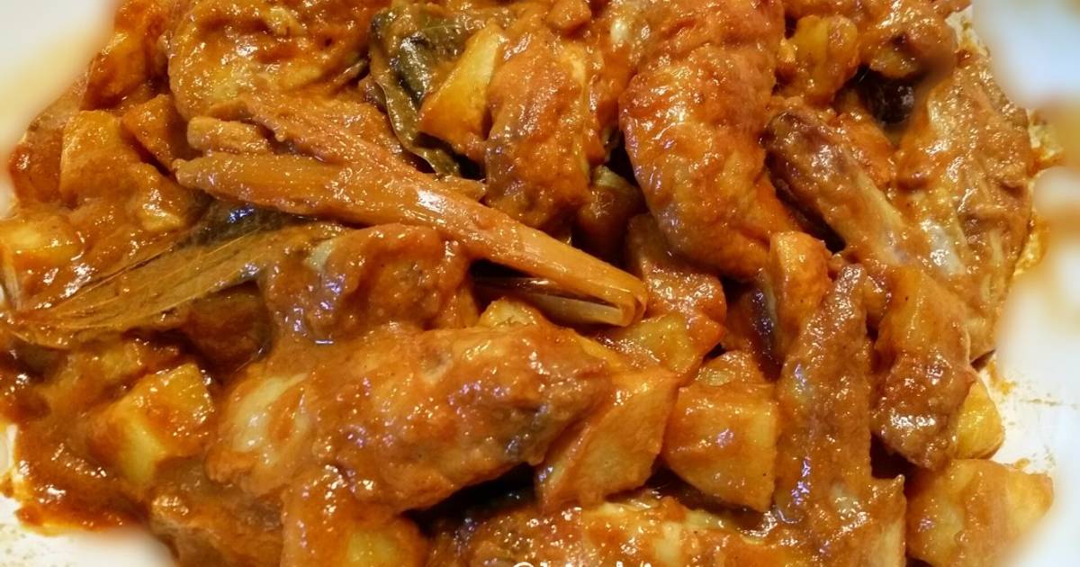 Resep Ayam kentang bumbu enak ala Nibras Alfian @Hirokinomama_