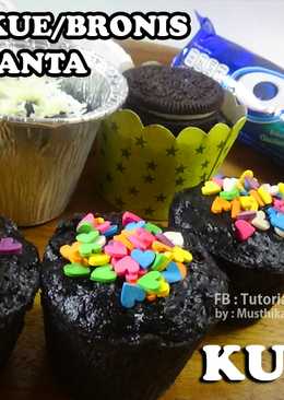 Cake/Kue/Bronies Oreo Fanta Kukus Mudah Enak Cuma 2 Bahan Saja