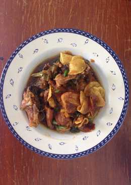 Semur ayam kentang pedas