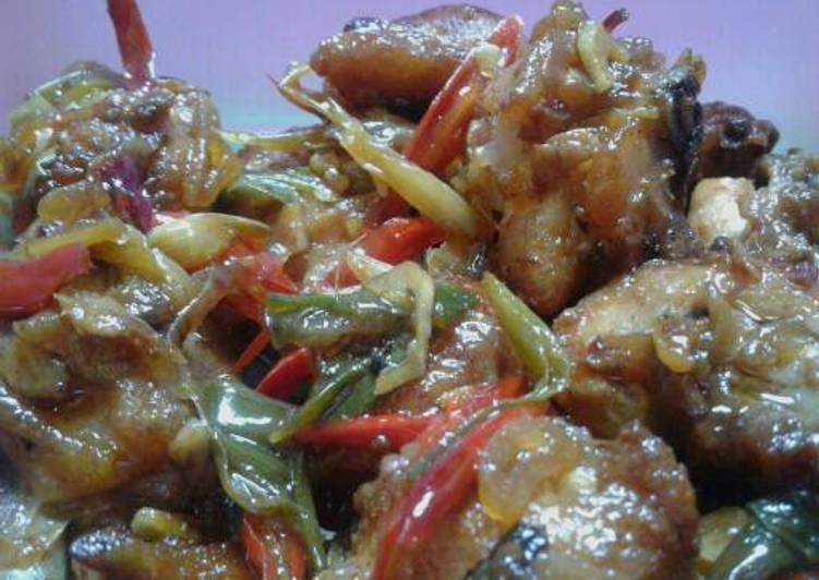 resep lengkap untuk Ayam goreng mentega