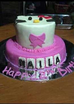 Kue Ulang Tahun Karakter Hello Kitty