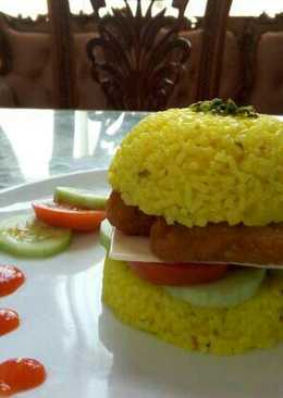 Burger Nasi