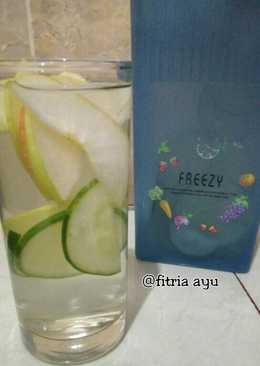 Infused water mix sayur dan buah