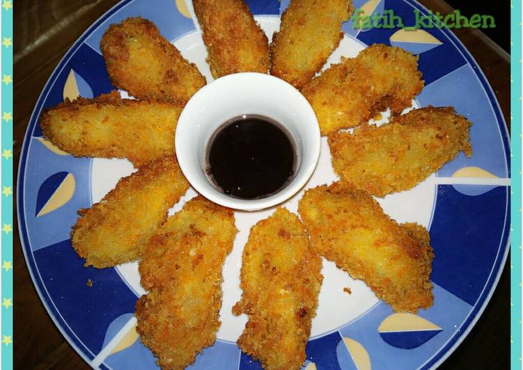 resep masakan Nugget Pisang Crispy