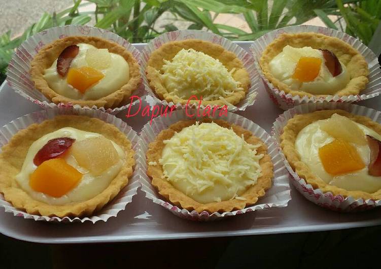 gambar untuk cara membuat Mini pie buah keju
