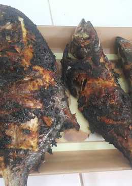 Ikan bakar (Bawal Laut & selikur) Pedas Gurih