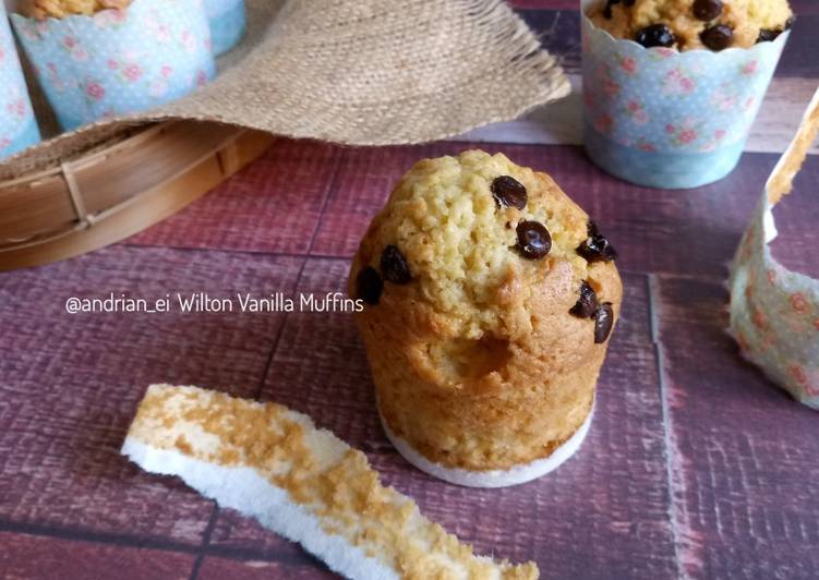 resep lengkap untuk Wilton Vanilla Muffin #rabubaru