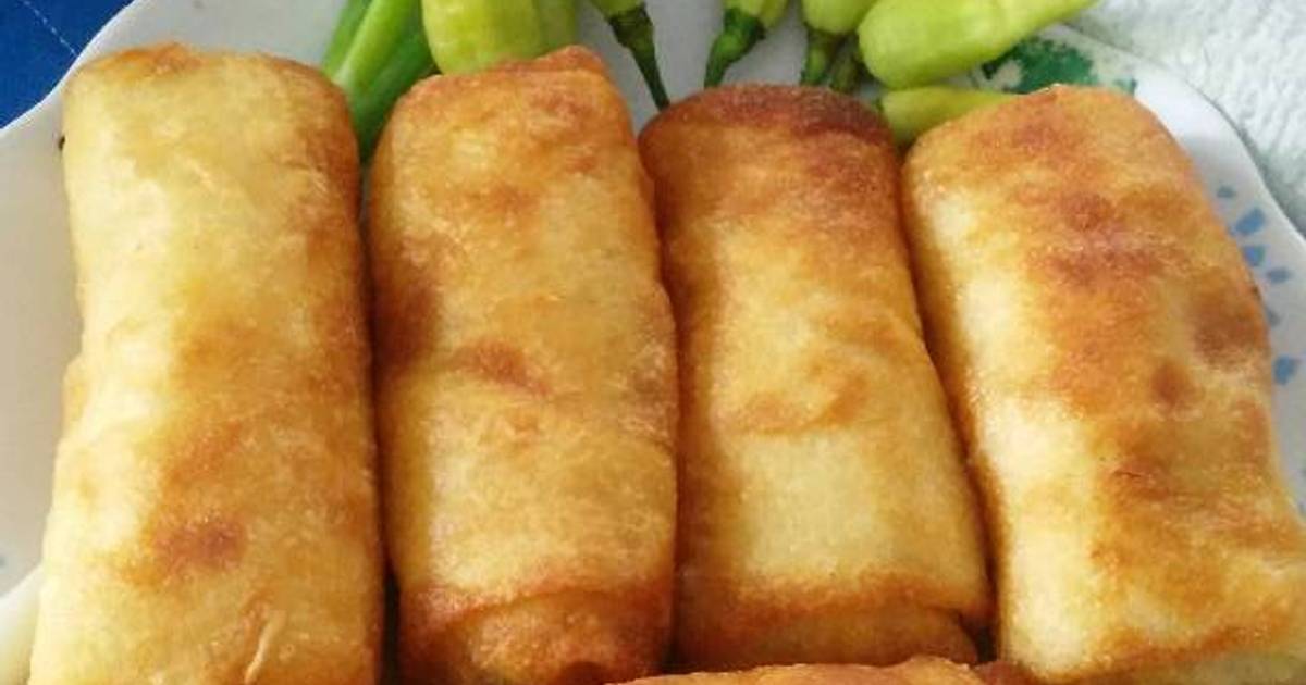 Resep Lumpia telyam(wortel ayam) ala Anna Tri Wahyuni