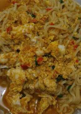 Mie Goreng Nyemek Pedas