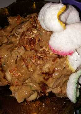 Nangka Rebus Bumbu Gado gado