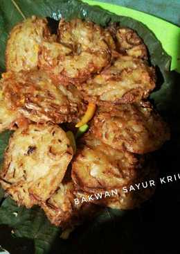 Bakwan sayur kriuk