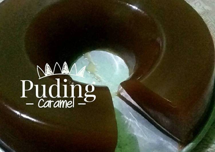 resep Puding Caramel (agar agar gula merah)