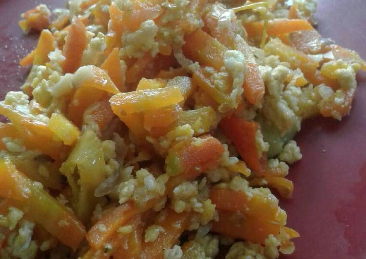 Resep Orak Arik Wortel Telur By Yollanda Wahyu