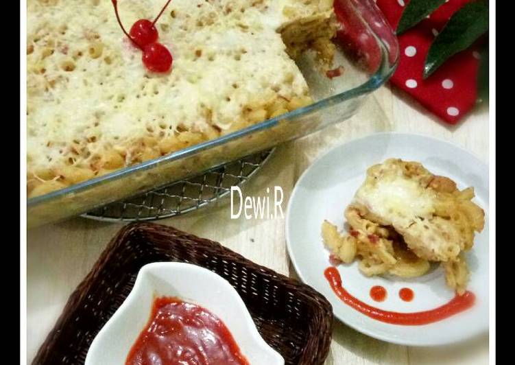 resep lengkap untuk Mac and cheese creamy