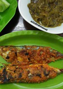 Ikan kembung bakar padang