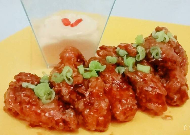 Resep Sayap Ayam Pedas Saus Keju Dari Rani's Kitchen