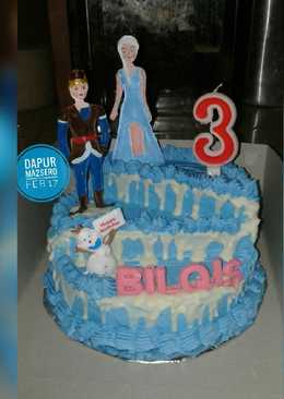 Cake ulang tahun frozen