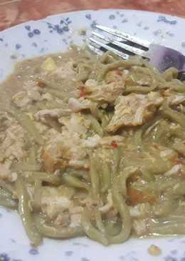 Mie Bayam Goreng Nyemek Homemade #antiminyak
